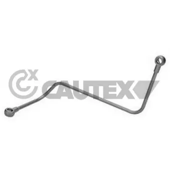 Conduite d'huile, compresseur CAUTEX 772401