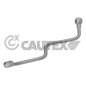 Conduite d'huile, compresseur CAUTEX 772410