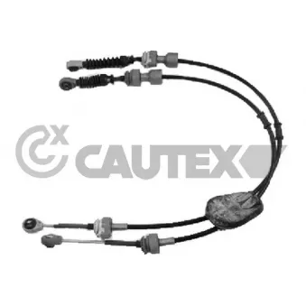 Tirette à câble, boîte de vitesse manuelle CAUTEX 772591
