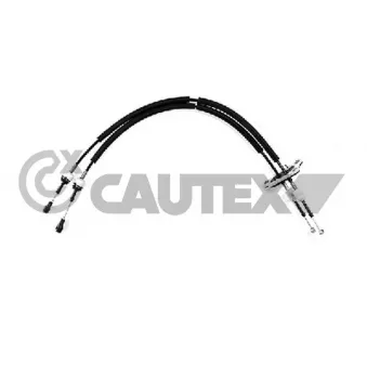 Tirette à câble, boîte de vitesse manuelle CAUTEX 772600