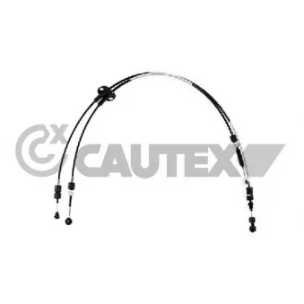 Tirette à câble, boîte de vitesse manuelle CAUTEX 772623