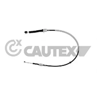 Tirette à câble, boîte de vitesse manuelle CAUTEX 772626