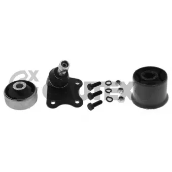 Kit de réparation, bras triangulaire avant gauche CAUTEX 774108