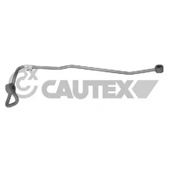 Conduite d'huile, compresseur CAUTEX 774496