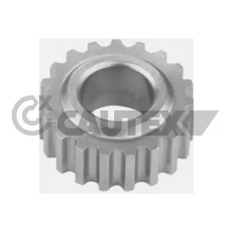 Roue dentée, vilebrequin CAUTEX 774680