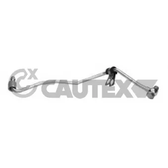 Conduite d'huile, compresseur CAUTEX 774745