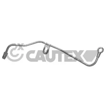 Conduite d'huile, compresseur CAUTEX 774753