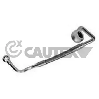 Conduite d'huile, compresseur CAUTEX 774758