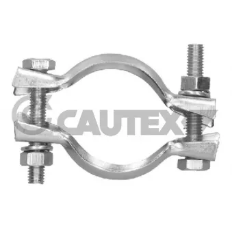Raccord de tuyau, système d'échappement CAUTEX