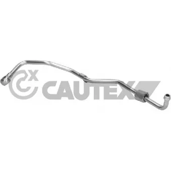 Conduite d'huile, compresseur CAUTEX 775357