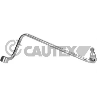 Conduite d'huile, compresseur CAUTEX 775358