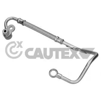 Conduite d'huile, compresseur CAUTEX 775360