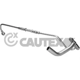 Conduite d'huile, compresseur CAUTEX 775365