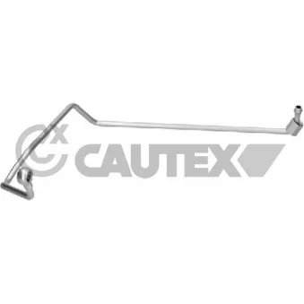 Conduite d'huile, compresseur CAUTEX 775367