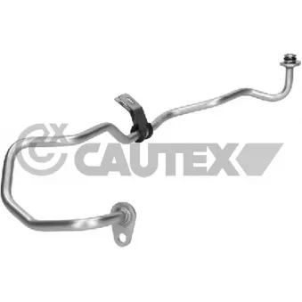 Conduite d'huile, compresseur CAUTEX 775369