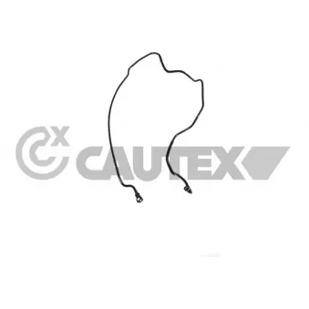 Tuyau de carburant CAUTEX 775582