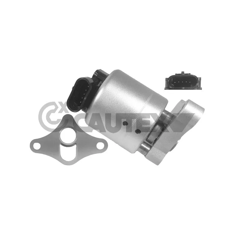 Vanne EGR, commande des gaz d'échappement CAUTEX 960016