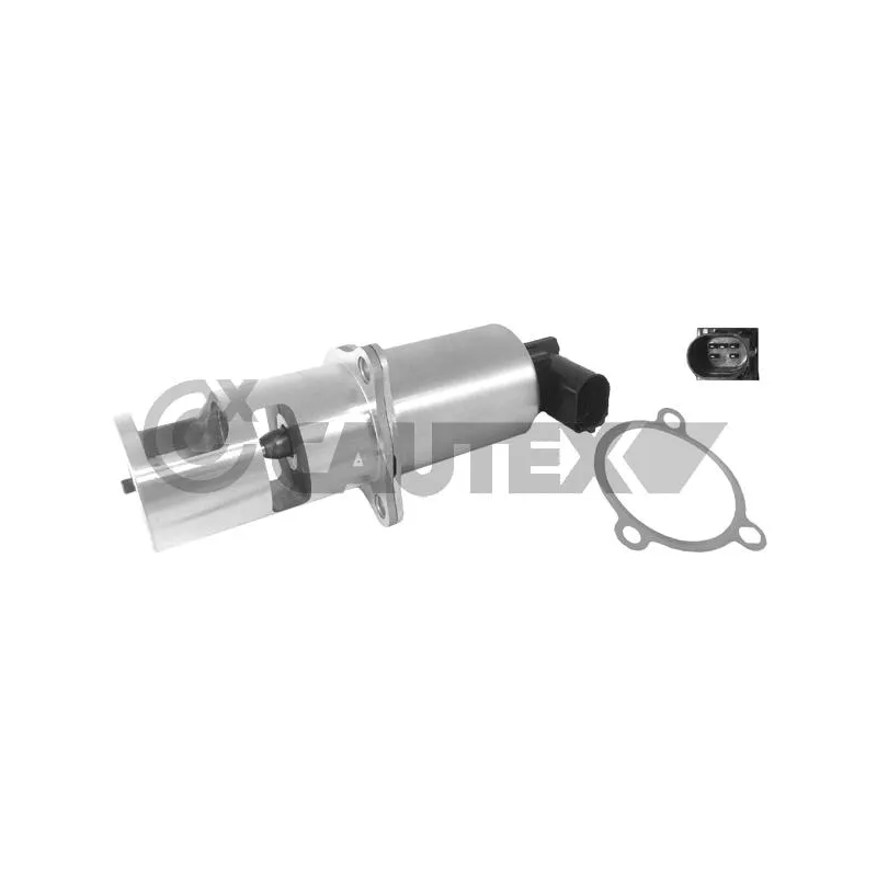 Vanne EGR, commande des gaz d'échappement CAUTEX 960018