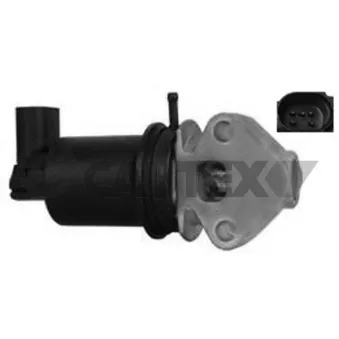 Vanne EGR, commande des gaz d'échappement CAUTEX 960037