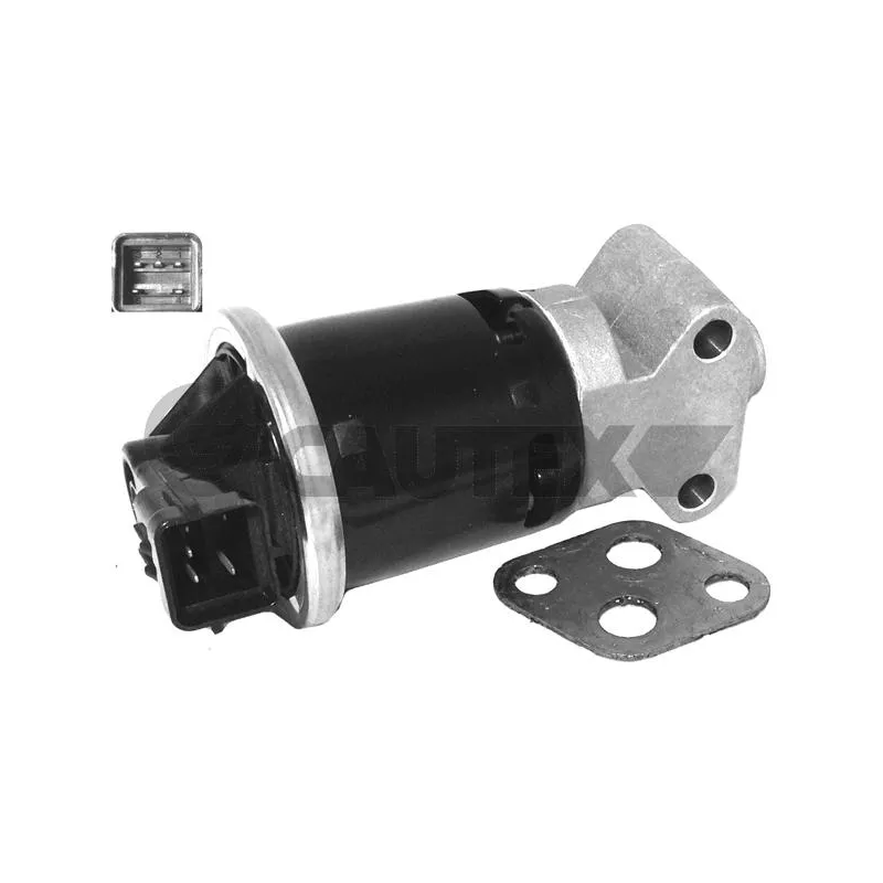 Vanne EGR, commande des gaz d'échappement CAUTEX 960044