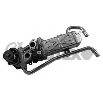 Vanne EGR, commande des gaz d'échappement CAUTEX 960047