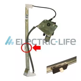 Lève-vitre arrière droit ELECTRIC LIFE ZR JE21 R