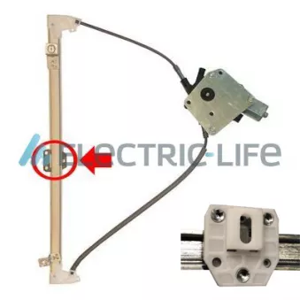 Lève-vitre arrière gauche ELECTRIC LIFE ZR JE23 L