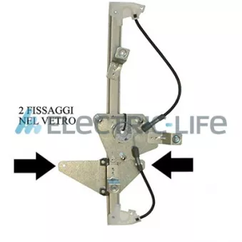 Lève-vitre arrière gauche ELECTRIC LIFE ZR PG707 L
