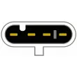 Serrure de porte avant gauche ELECTRIC LIFE ZR40443 - Visuel 2