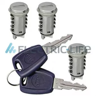 Jeu de cylindres de serrures ELECTRIC LIFE ZR801213