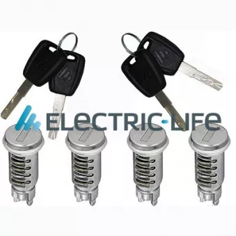 Jeu de cylindres de serrures ELECTRIC LIFE ZR801219