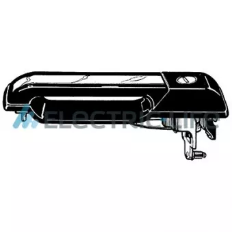 Poignée extérieure de porte avant droit ELECTRIC LIFE ZR80333SC