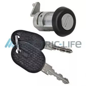 Boîtier de cylindre de serrure ELECTRIC LIFE ZR80340SC