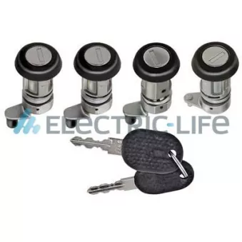 Jeu de cylindres de serrures ELECTRIC LIFE ZR85103