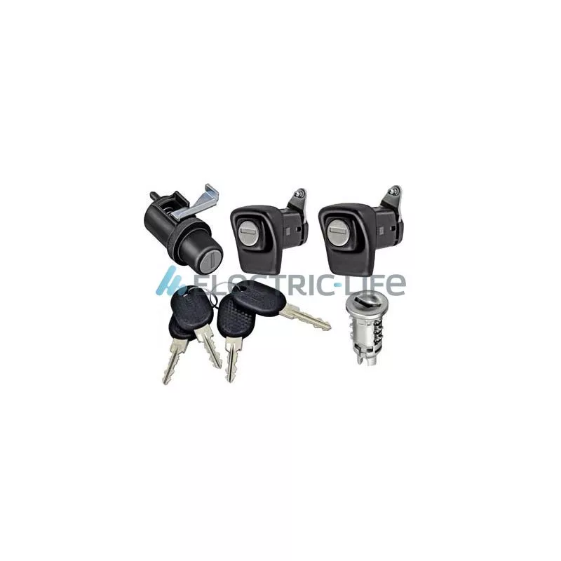 Jeu de cylindres de serrures ELECTRIC LIFE ZR85104