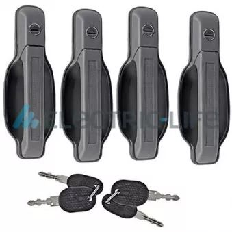 Jeu de cylindres de serrures ELECTRIC LIFE ZR85107