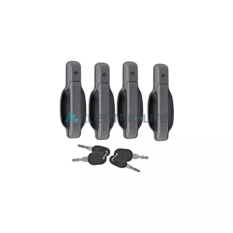 Jeu de cylindres de serrures ELECTRIC LIFE ZR85107