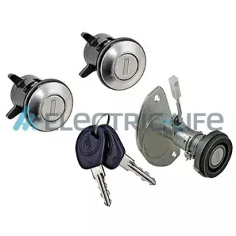 Jeu de cylindres de serrures ELECTRIC LIFE ZR85111