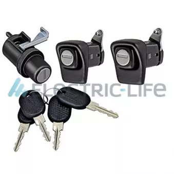 Jeu de cylindres de serrures ELECTRIC LIFE ZR8595