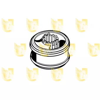 Support, silencieux UNIGOM