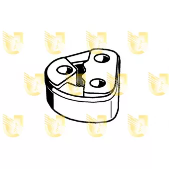 Suspension, échappement UNIGOM 165303