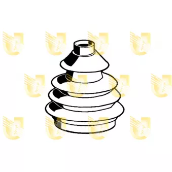 Joint-soufflet, arbre de commande UNIGOM 300017