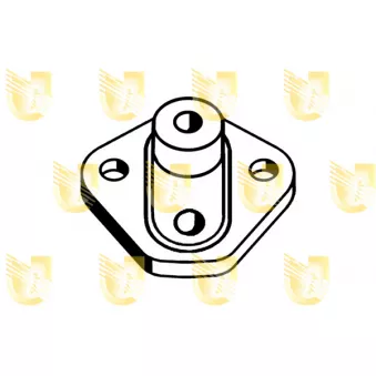 Support, pompe à carburant UNIGOM 351448