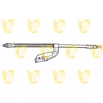 Flexible de frein avant gauche UNIGOM 377315