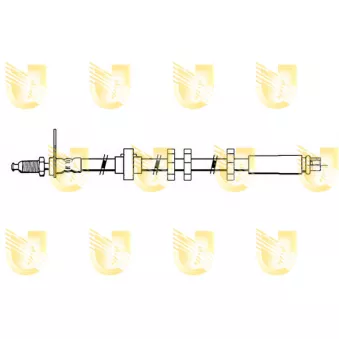 Flexible de frein avant droit UNIGOM 377363
