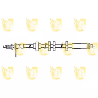 Flexible de frein avant gauche UNIGOM 377364