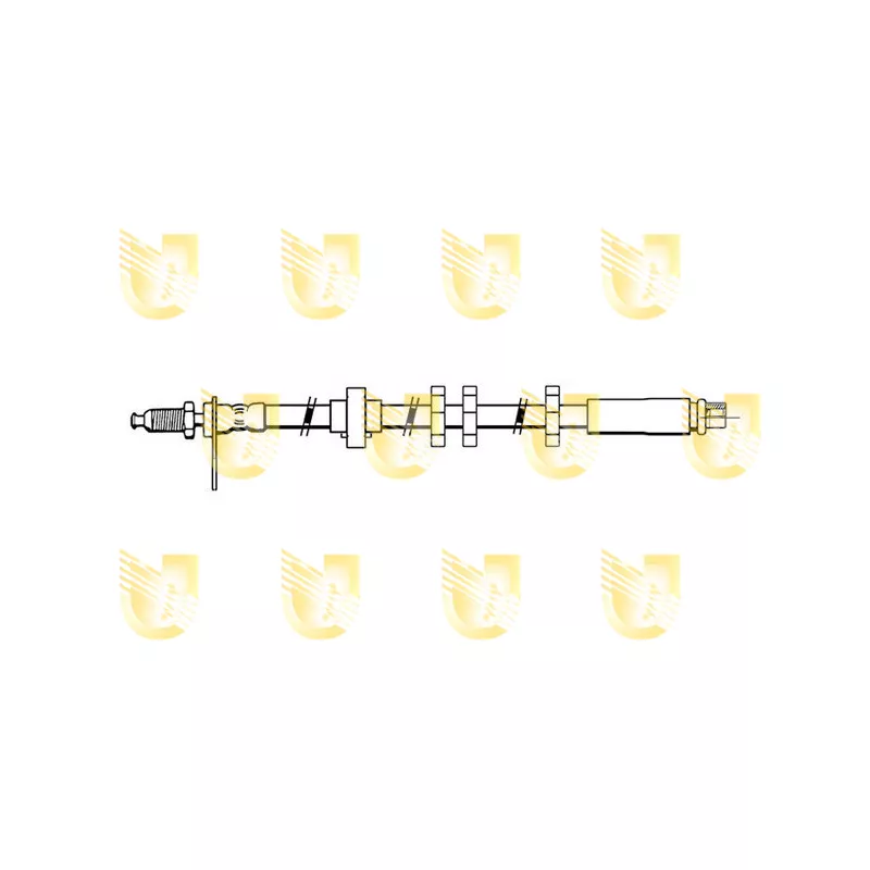 Flexible de frein avant gauche UNIGOM 377364
