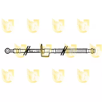Flexible de frein avant droit UNIGOM 377557