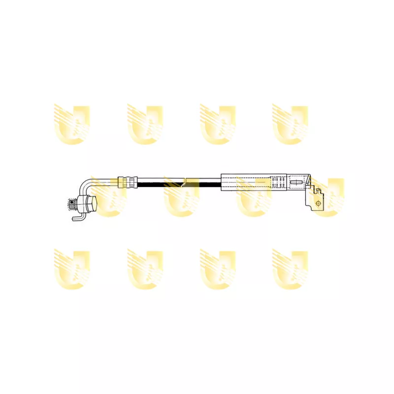 Flexible de frein avant gauche UNIGOM 377611