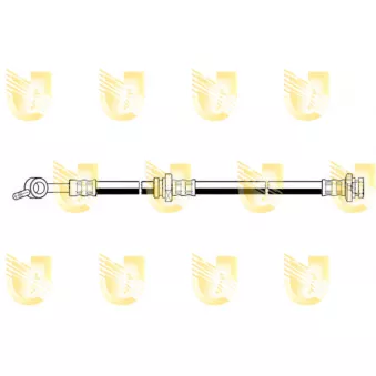 Flexible de frein avant gauche UNIGOM 378014